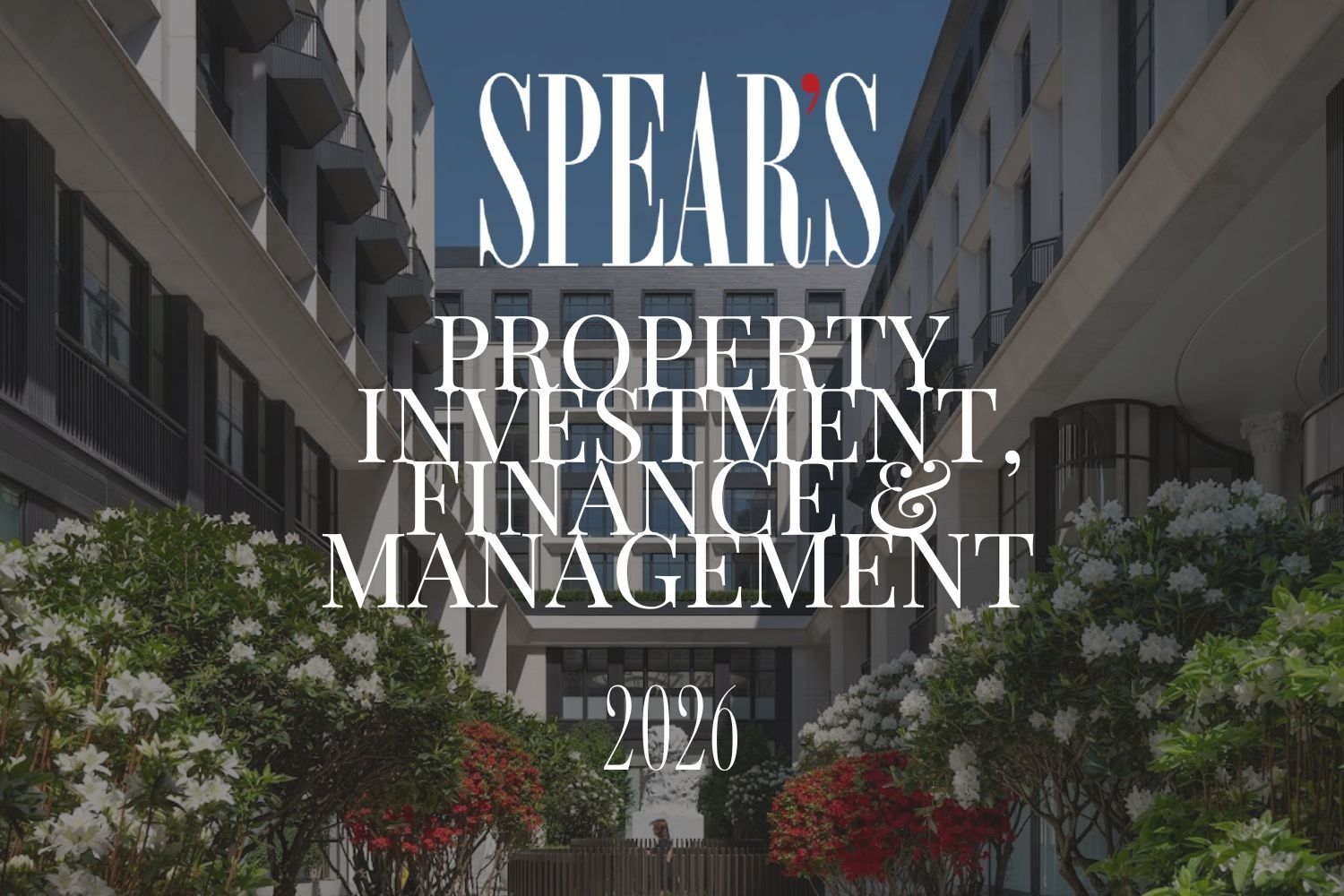 Imran Sheikh Recommended in Spear's 500 Property Index 2026